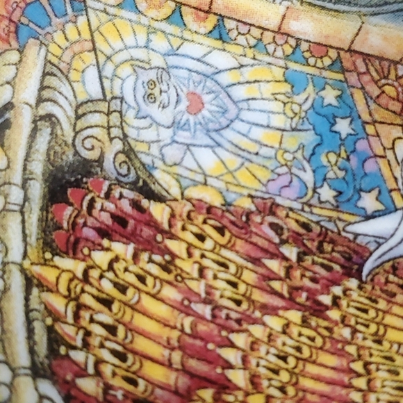 Holy Cats Franklin Mint 8" Porcelain Plate Decor Heirloom Recommendation Limited - Picture 16 of 16